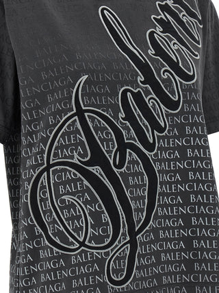 Black Cotton T-Shirt
