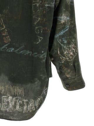 Black Viscose Blouse