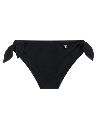 Black Polyamide Swim Briefs