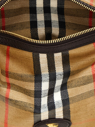 Beige Cotton Handbag