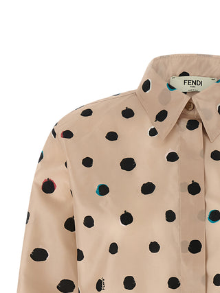 Multicolor Silk Blouse