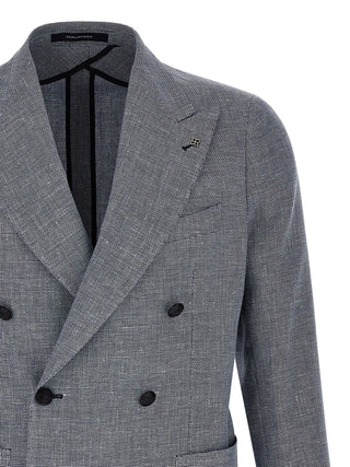 Blue Linen Blazer
