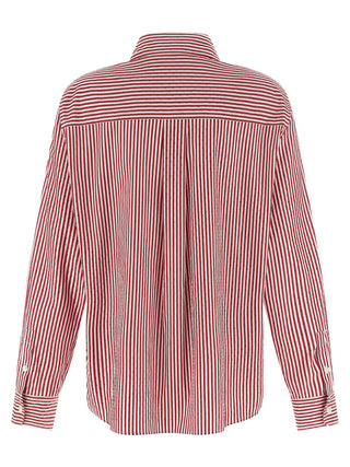 Blusa multicolor de algodón  