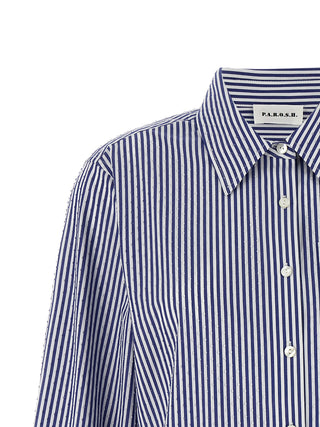 Blue Cotton Blouse