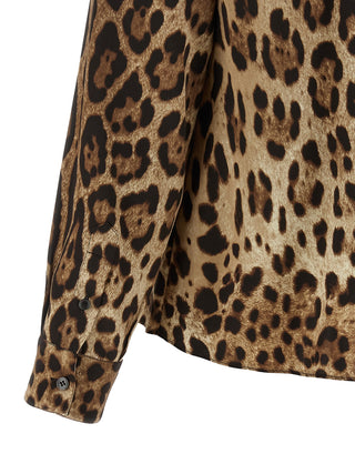 Brown Silk Blouse