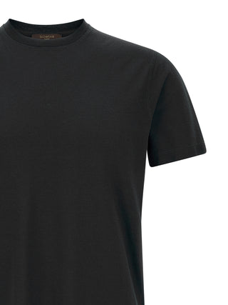 Black Cotton T-Shirt