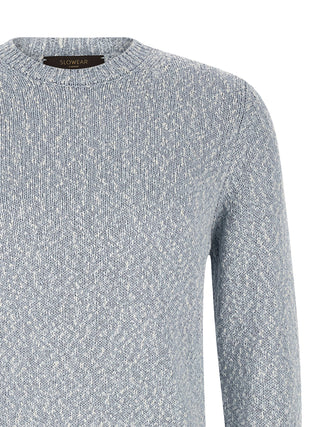 Blue Cotton Cardigan