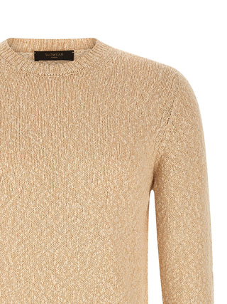 Beige Cotton Cardigan