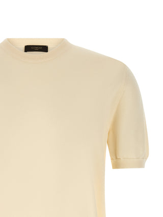 Beige Cotton Cardigan