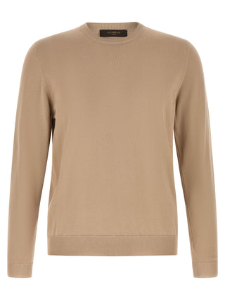 Beige Cotton Cardigan