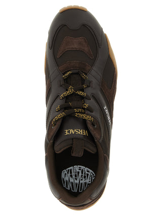 Brown Calfskin Athletic Sneakers
