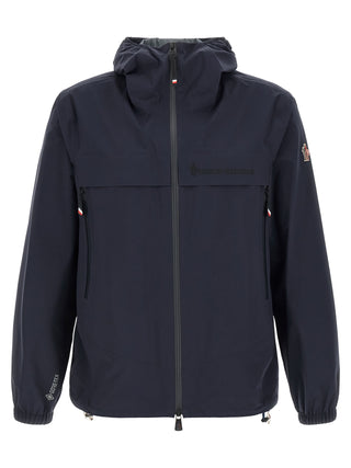 Blue Polyamide Shell Jacket