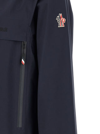 Blue Polyamide Shell Jacket