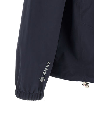 Blue Polyamide Shell Jacket