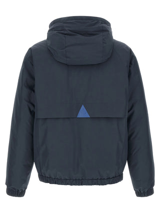 Blue Polyamide Shell Jacket