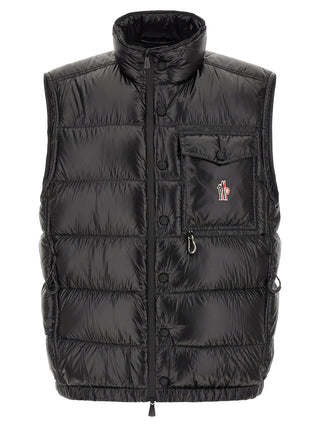 Black Polyester Shell Jacket