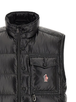 Black Polyester Shell Jacket