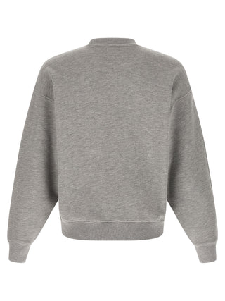 Sudadera gris de algodón