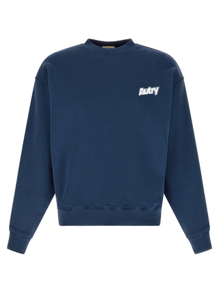 Blue Cotton Sweatshirt