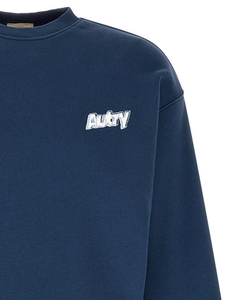 Blue Cotton Sweatshirt