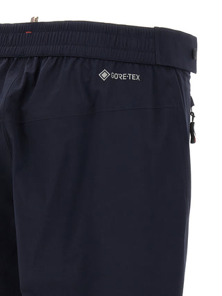 Pantalones jogger de poliamida azul (pantalones para hacer ejercicio)