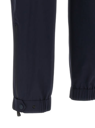Pantalones jogger de poliamida azul (pantalones para hacer ejercicio)