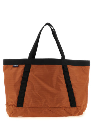 Bolso tote de nylon naranja