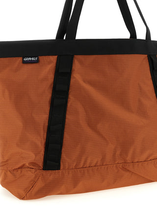 Bolso tote de nylon naranja
