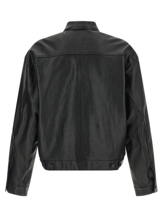 Black Buffalo Leather Leather Jacket