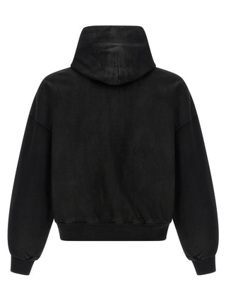 Black Cotton Sweatshirt