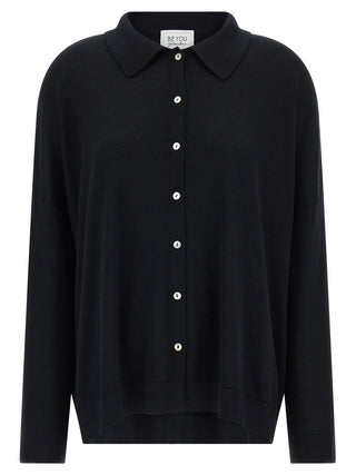 Black Cashmere Cardigan