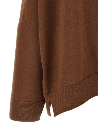 Brown Cashmere Cardigan
