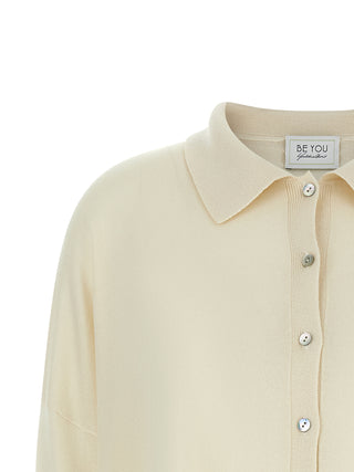 White Cashmere Cardigan