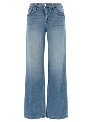 Blue Cotton Jeans Denim
