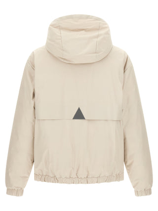 Beige Polyamide Shell Jacket