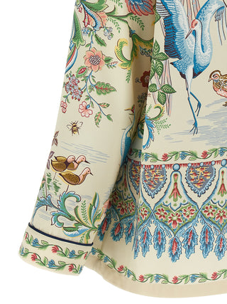 Multicolor Polyester Blouse