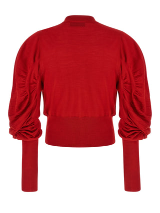 Multicolor Wool Cardigan