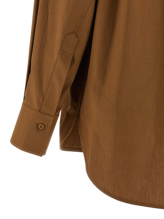 Brown Cotton Blouse