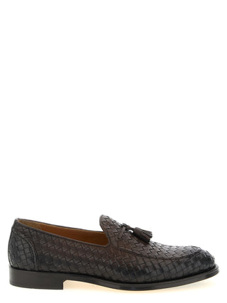 Mocasines slip-on de piel de becerro marrón
