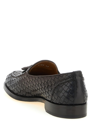 Mocasines slip-on de piel de becerro marrón