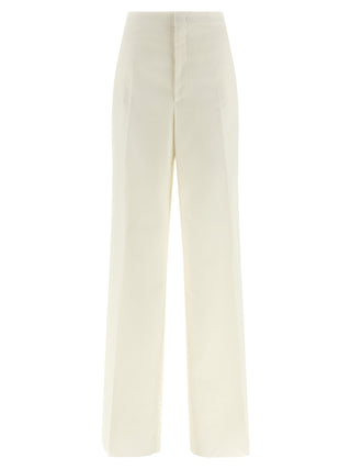 White Virgin Wool Two-Piece Suit