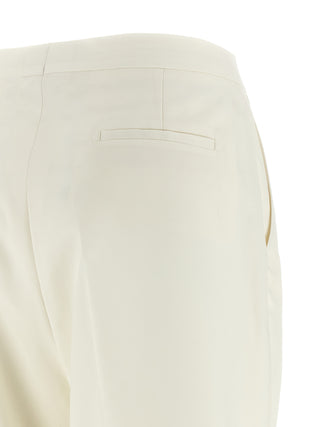 White Virgin Wool Two-Piece Suit