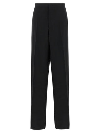 Black Virgin Wool Two-Piece Suit