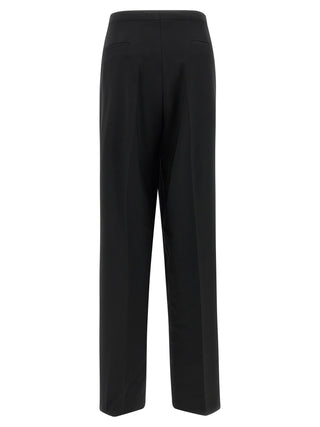 Black Virgin Wool Two-Piece Suit