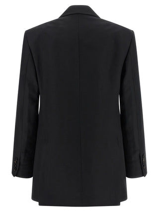 Black Viscose Blazer