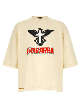 Beige Cotton T-Shirt