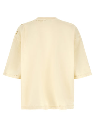 Beige Cotton T-Shirt