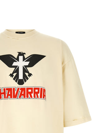 Beige Cotton T-Shirt