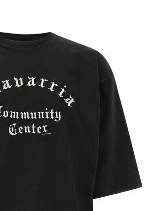 Black Cotton T-Shirt