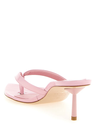 Multicolor Polyethylene Stiletto Heel Sandals